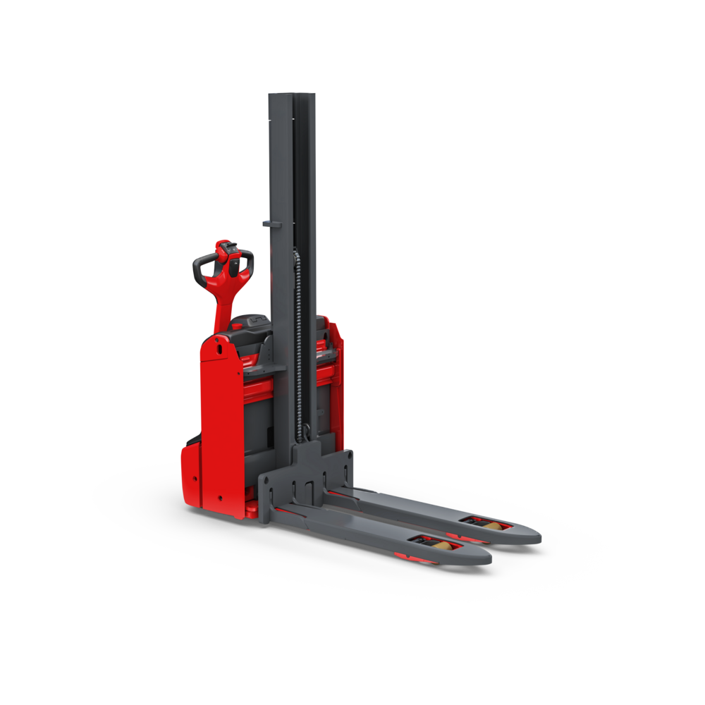 Linde D08 M double stack stapelaar monomast